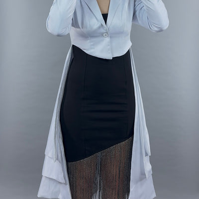 Rowan Tux Skirt Jacket