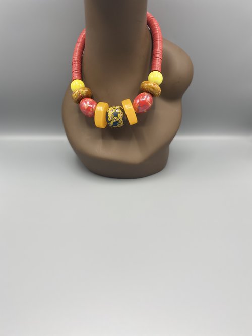 Toma Exagerated Bead Necklace