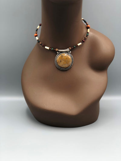 Dofi Round Choker Necklace