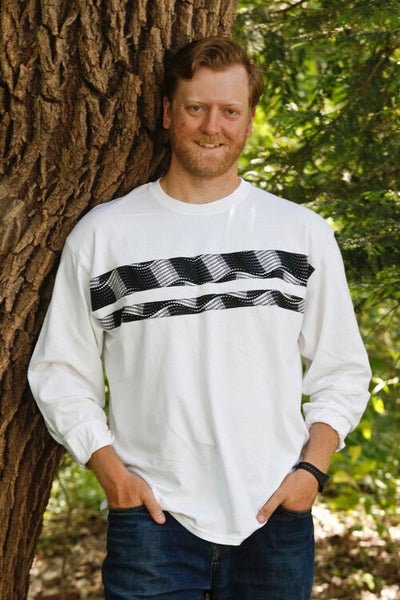James Print Block Long Sleeve T-Shirt