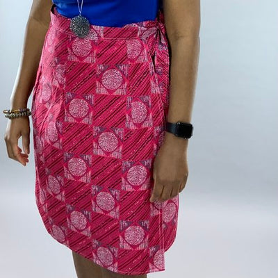 MANSAWEAR WRAP KNEE-LENGTH SKIRT