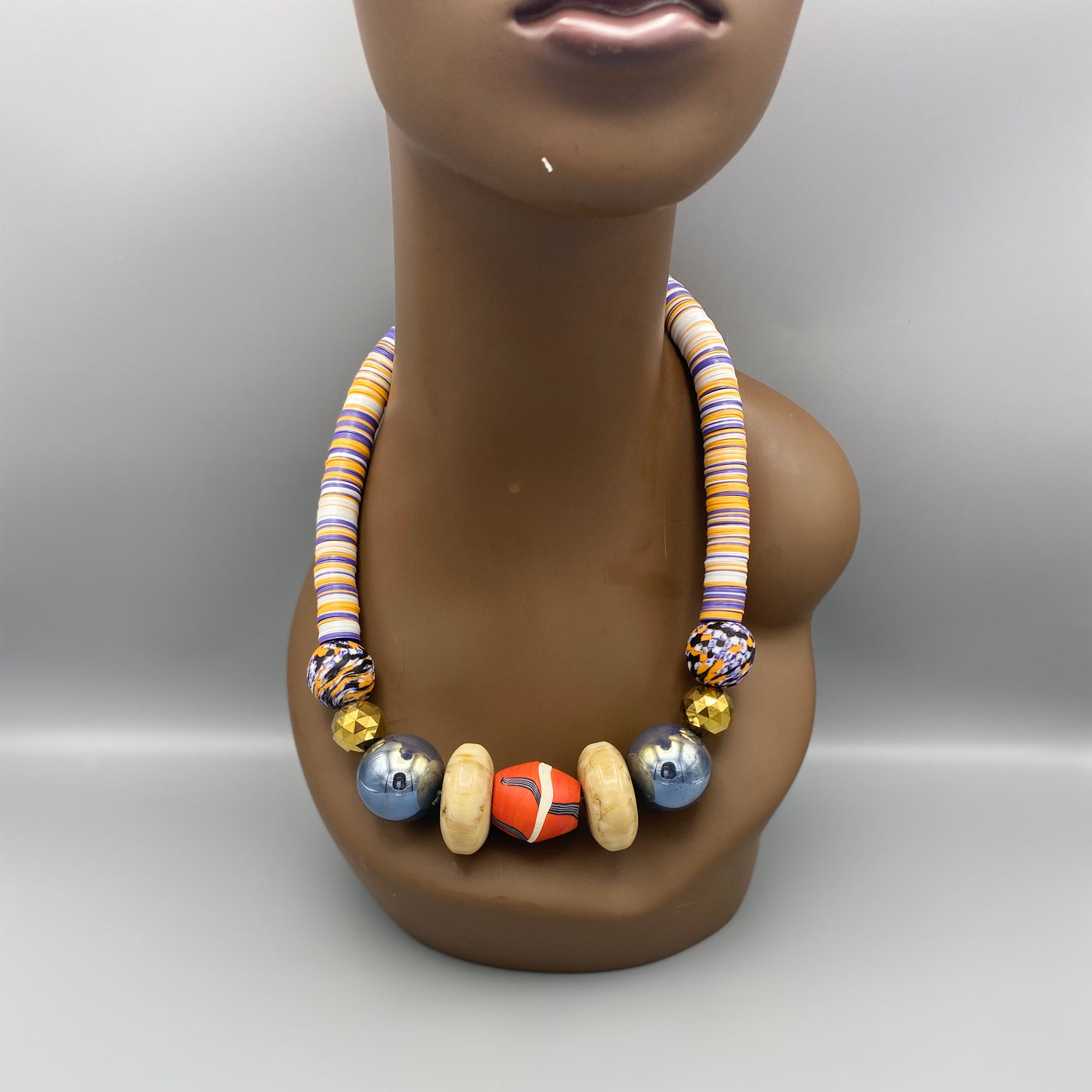 Toma Exagerated Bead Necklace