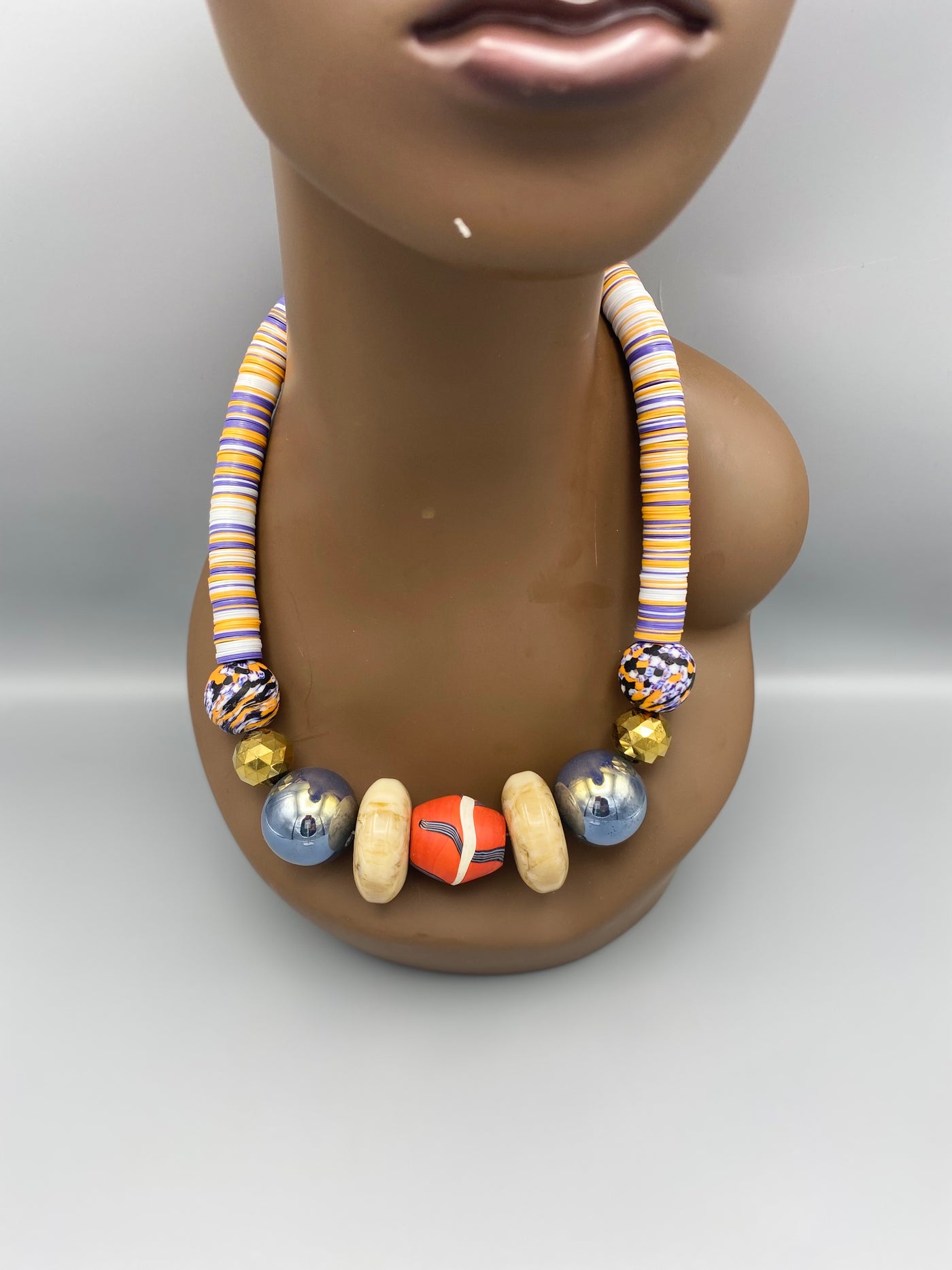 Toma Exagerated Bead Necklace