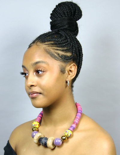 Toma Exaggerated Bead Necklace
